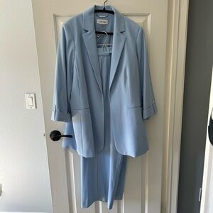 Calvin Klein Sky Blue suit